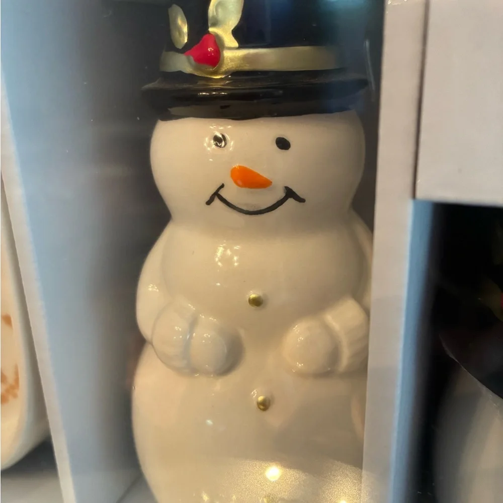 Snowman Bath accessories set